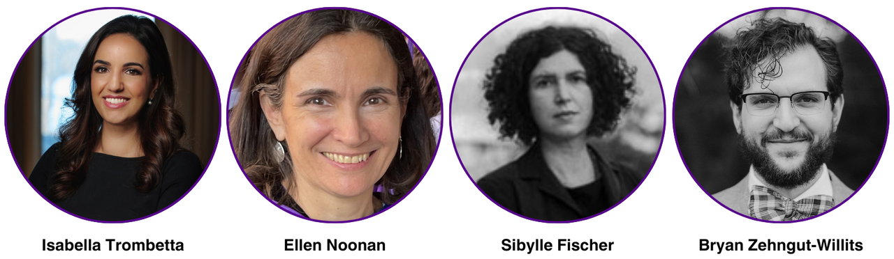 Isabella Trombetta, Ellen Nonan, Sibylle Fischer, Bryan Zehngut-Willitis