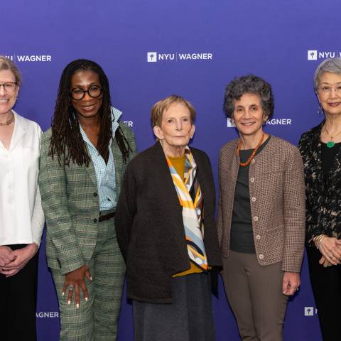 Jeanne Lambrew, Carla Jackie Sampson, Pamela Brier, Sherry Glied, Pat Wang