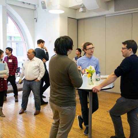Participants of the 2019 Rich Context Competition during the reception