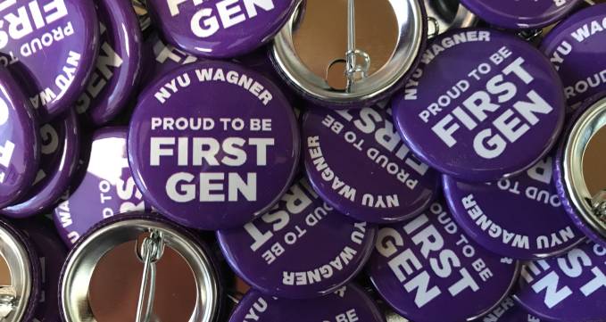First Gen student buttons
