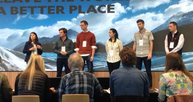 NYU team at Patagonia competition