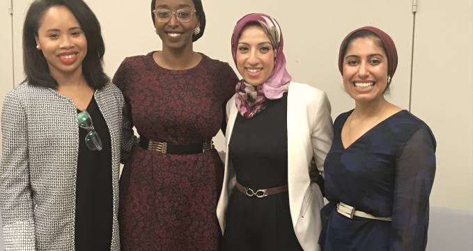 Headscarves in the Workplace panel