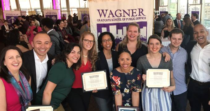 President's Service Award recipients