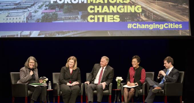 At Forum, Mayors Depict City Government as Locus of Action